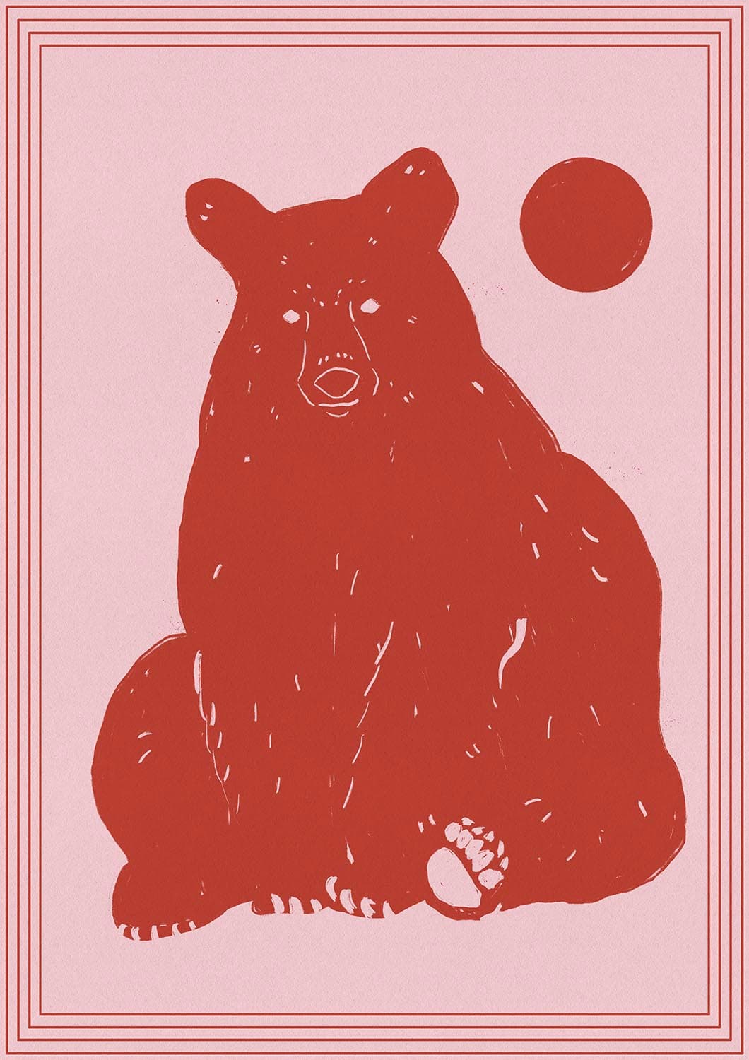 I Will Not Eat You, Maybe (Pink + Red)
